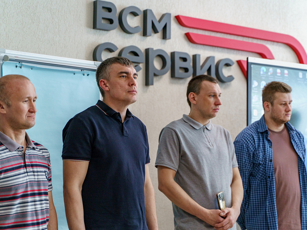 1В ВСМ-Сервис впервые прошёл экзамен на 8-й слесарный разряд